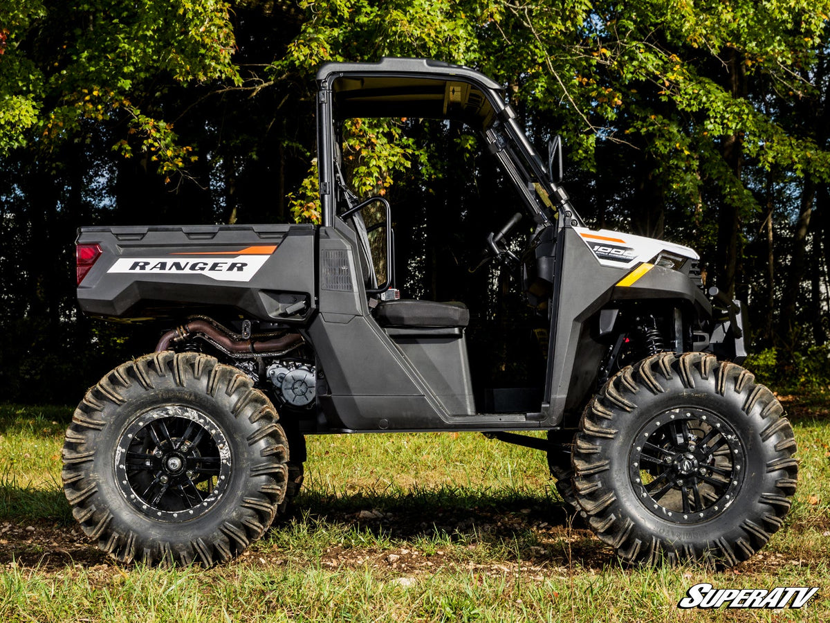 Polaris Ranger 1000 Crew 6in. Lift Kit - Rhino 2.0 Axles - Black