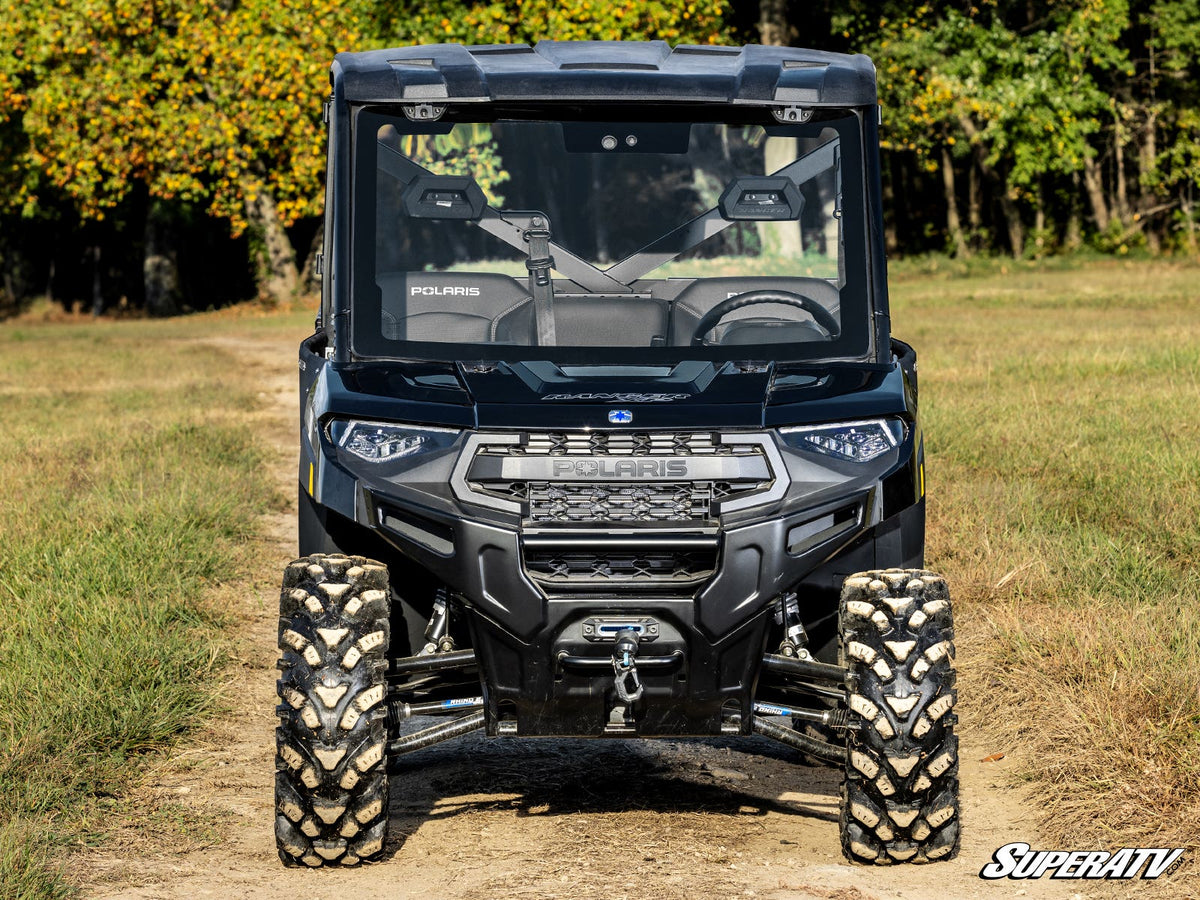 Polaris Ranger XP 900 MaxDrive Power Flip Glass Windshield - No Wiper