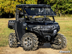 Polaris Ranger XP 900 MaxDrive Power Flip Glass Windshield - No Wiper