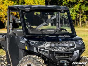 Polaris Ranger XP 900 MaxDrive Power Flip Glass Windshield - No Wiper
