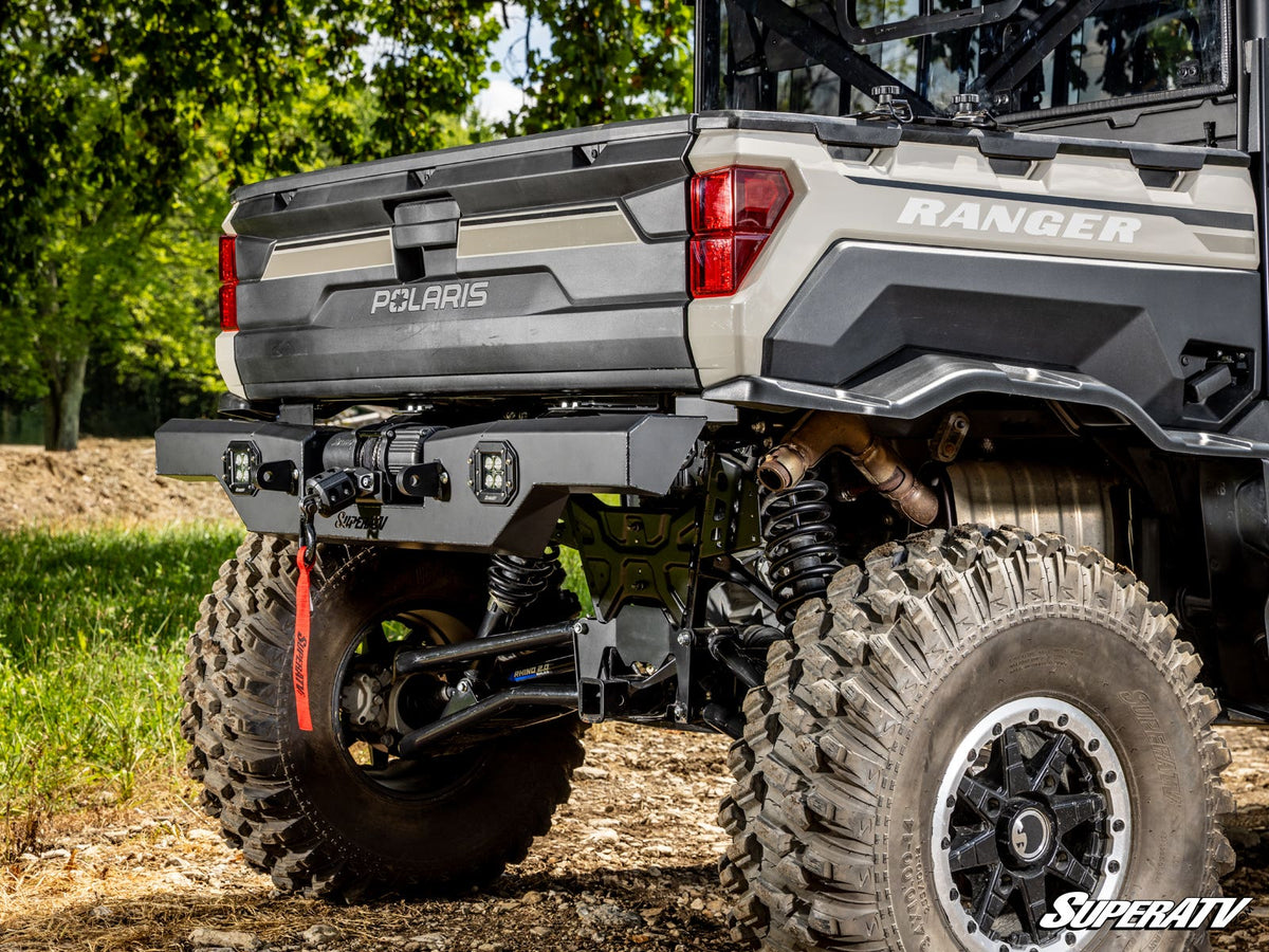 Polaris Ranger Rear Winch Ready Bumper - 2025+ - Northstar