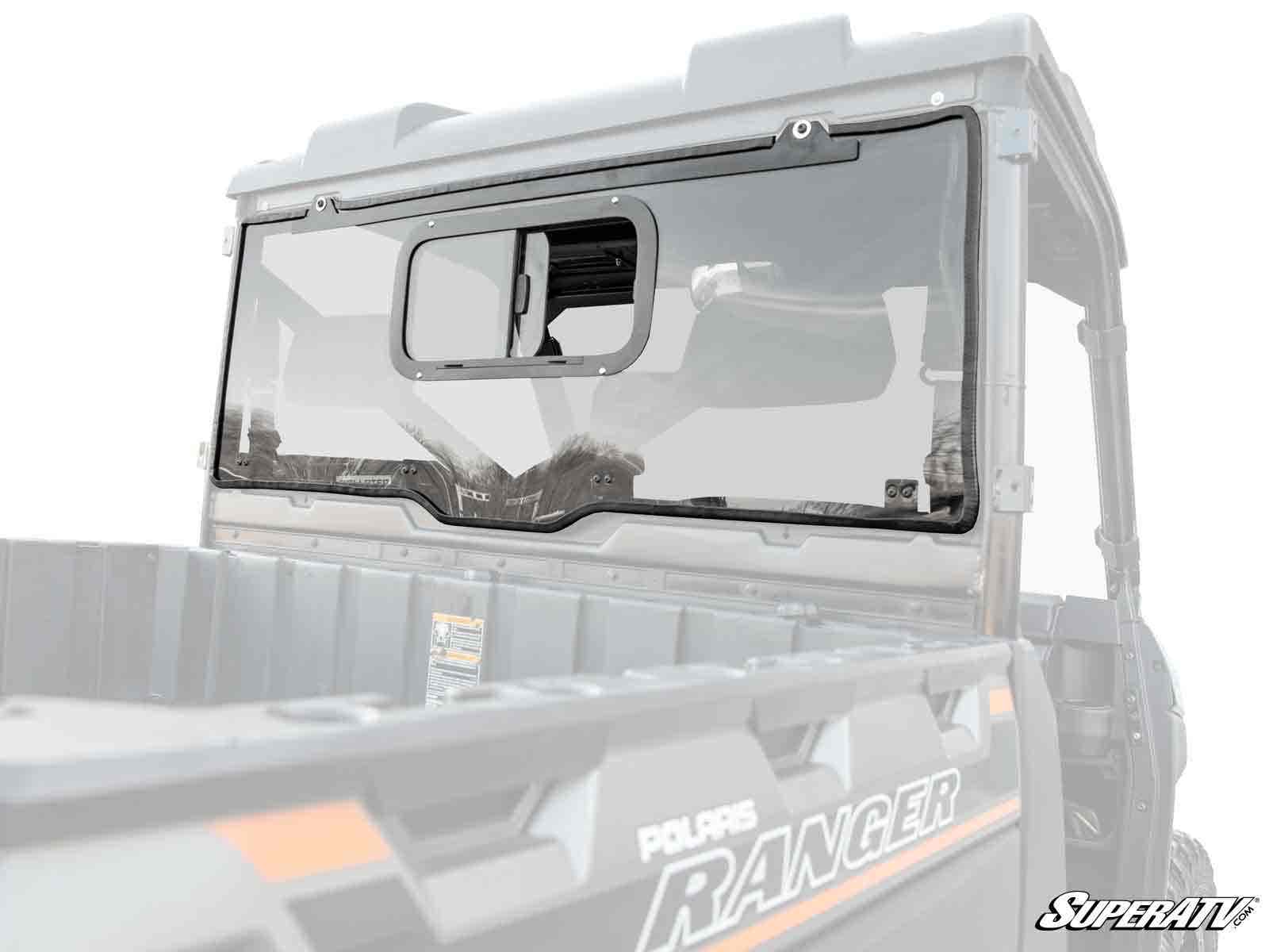 Polaris Ranger XP 1000 Sliding Rear Windshield