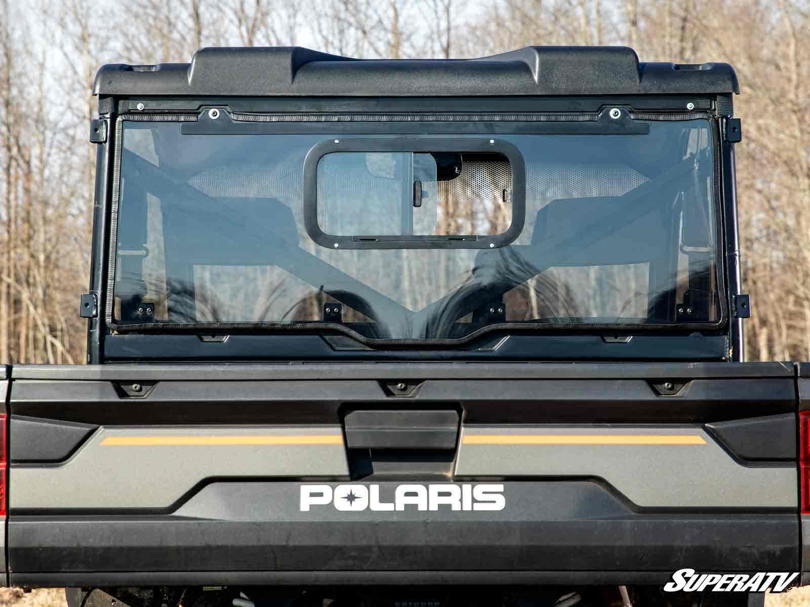 Polaris Ranger XP 1000 Sliding Rear Windshield