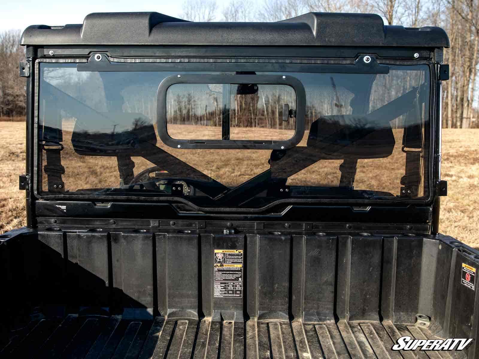 Polaris Ranger 1000 Sliding Rear Windshield