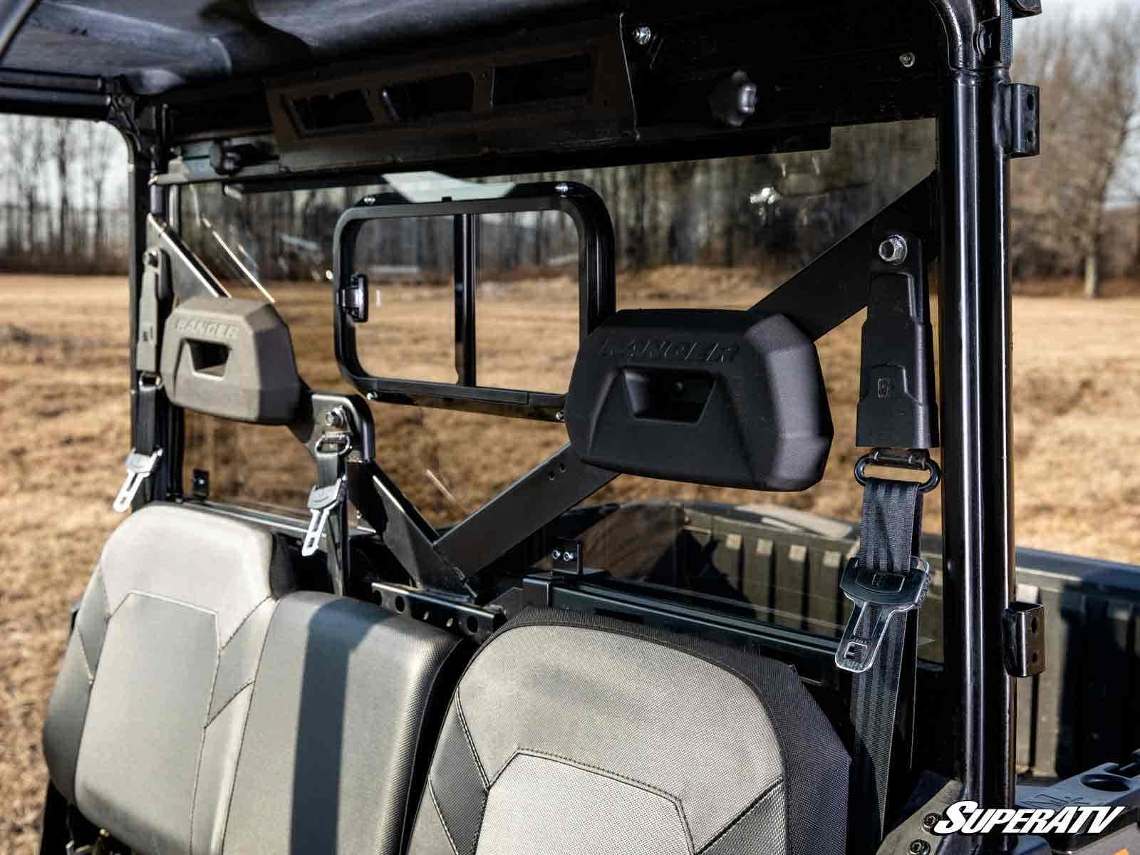 Polaris Ranger XP 1000 Sliding Rear Windshield