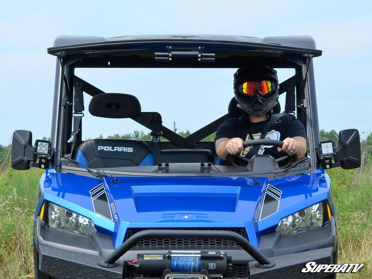 Polaris Ranger 1000 High Lifter Crew Scratch Resistant Flip Windshield
