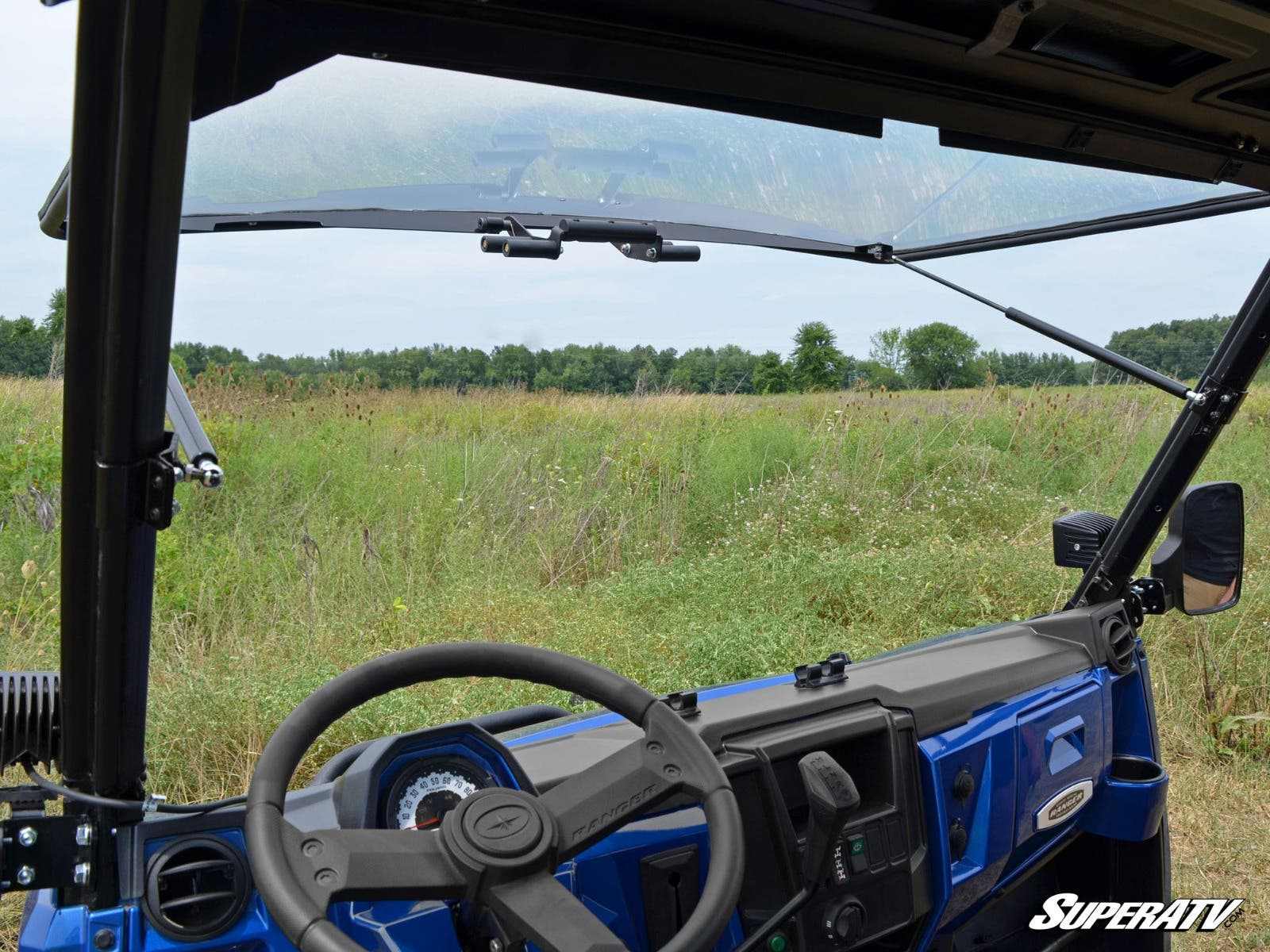 Polaris Ranger XP 900 Scratch Resistant Flip Windshield