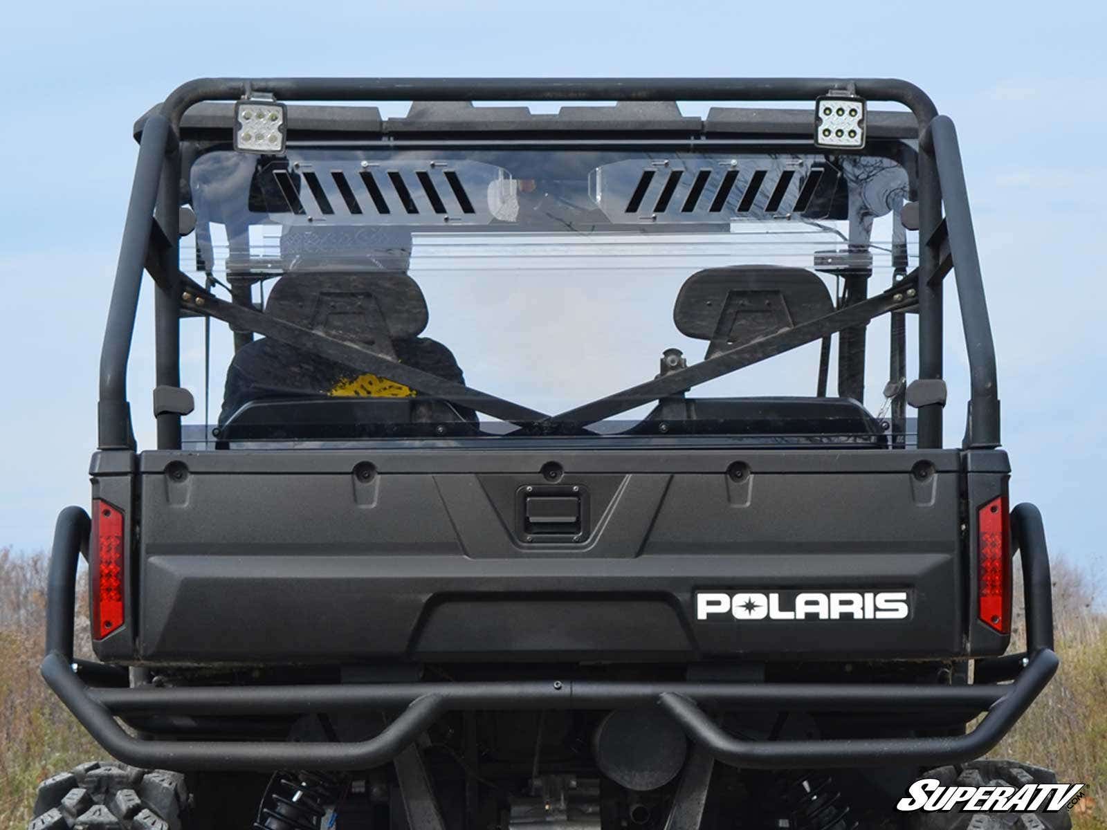 Polaris Ranger Full-Size 500 Vented Full Rear Windshield