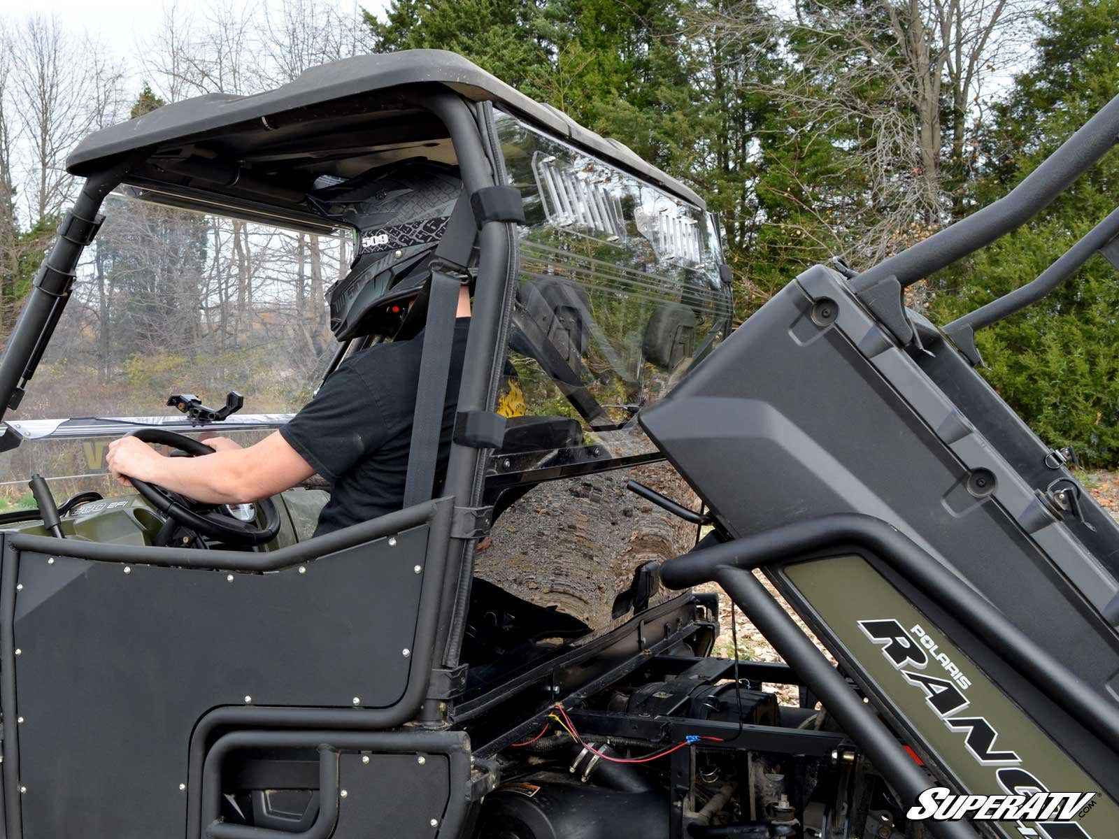 Polaris Ranger Full Size 800 Vented Full Rear Windshield