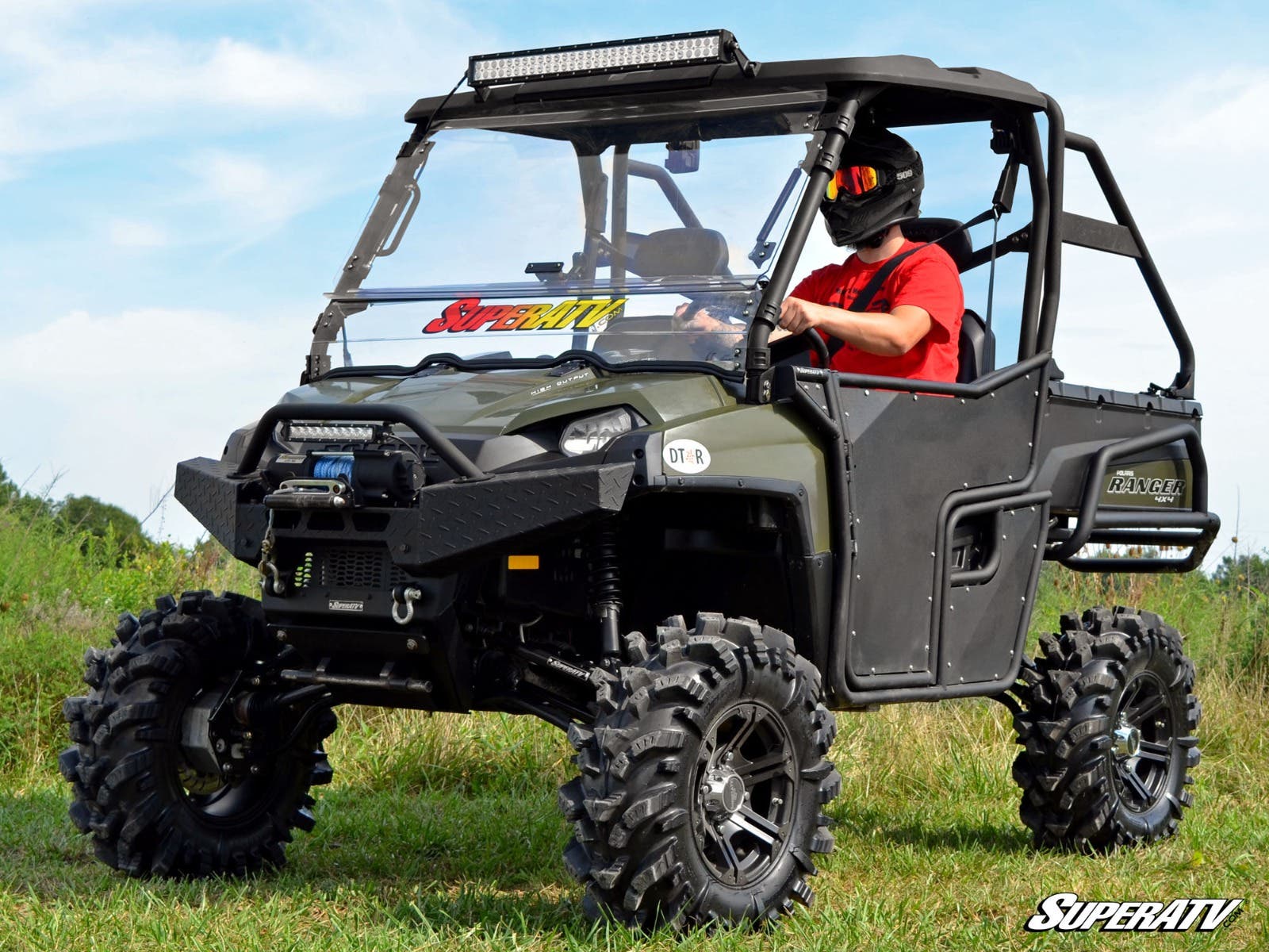 Polaris Ranger Full Size 800 4in. Portal Gear Lift with 30% Gear Reduction - Cast Housing - 30% Gear Reduction