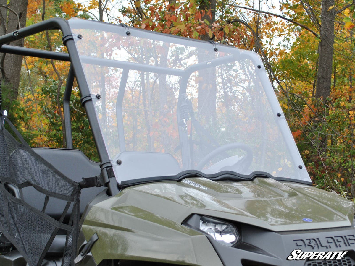 Polaris Ranger Midsize Scratch Resistant Full Windshield