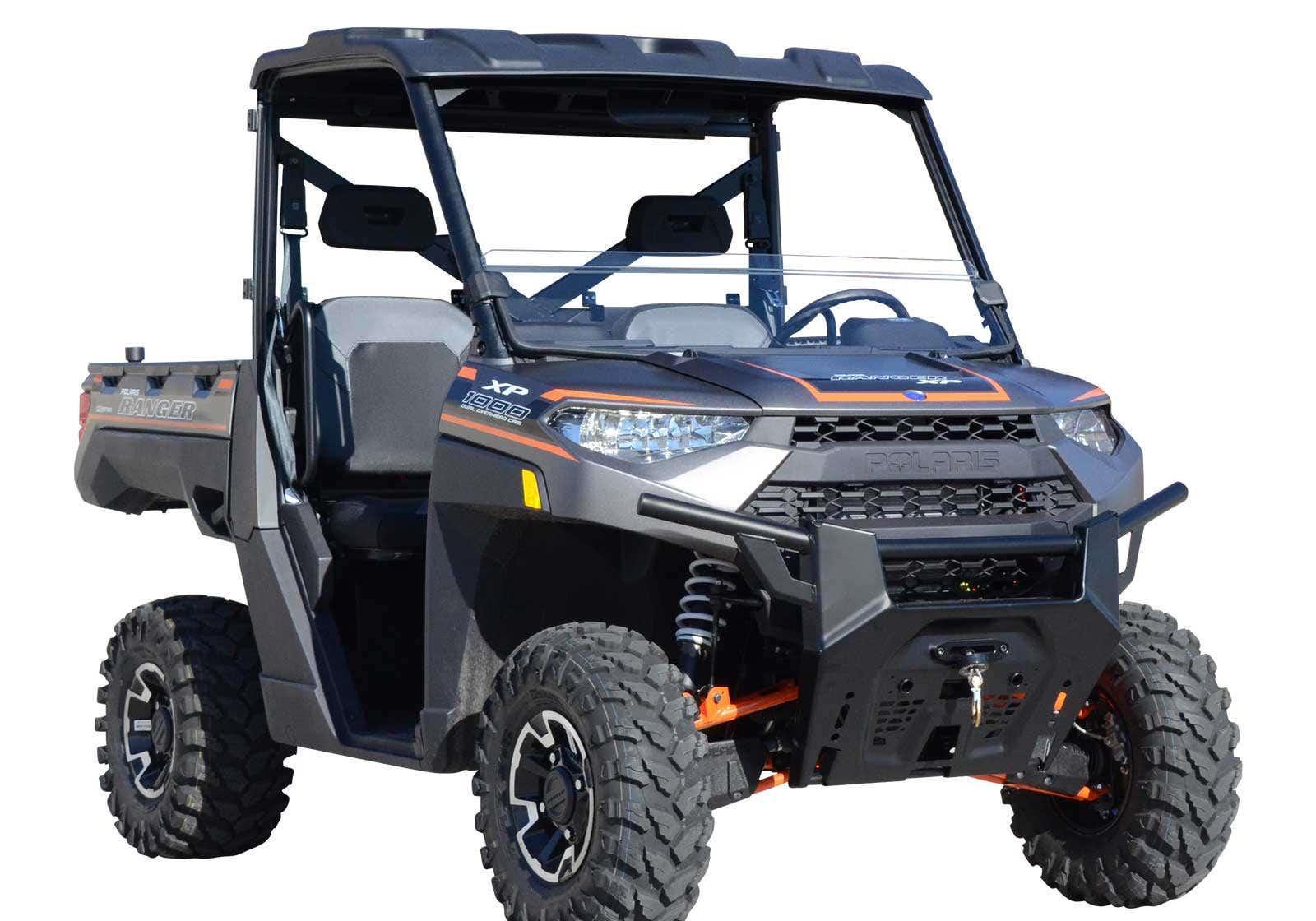 Polaris Ranger Full Size 1000 Half Windshield - Clear