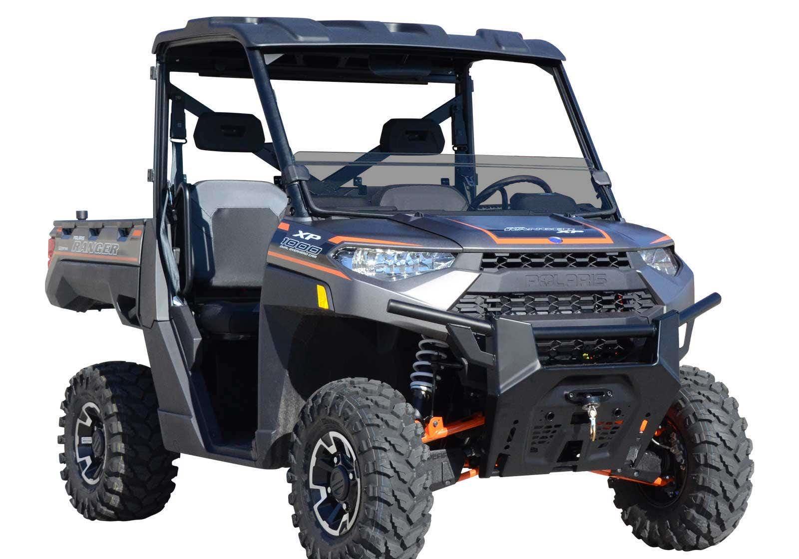 Polaris Ranger Full Size 1000 Half Windshield - Dark Tint