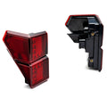 Up & Running Polaris Ranger LED Taillight Assembly - Red Lens - 2018+
