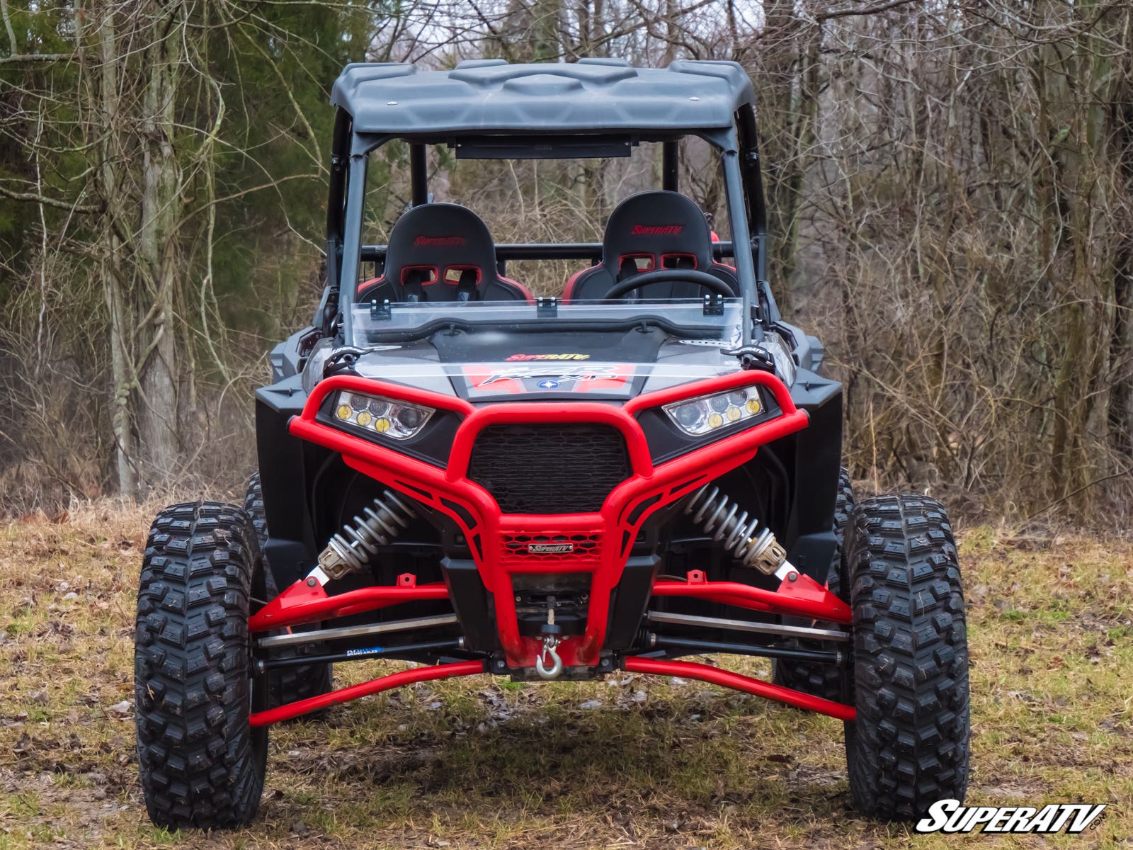 Polaris RZR 900 Scratch Resistant Flip Down Windshield