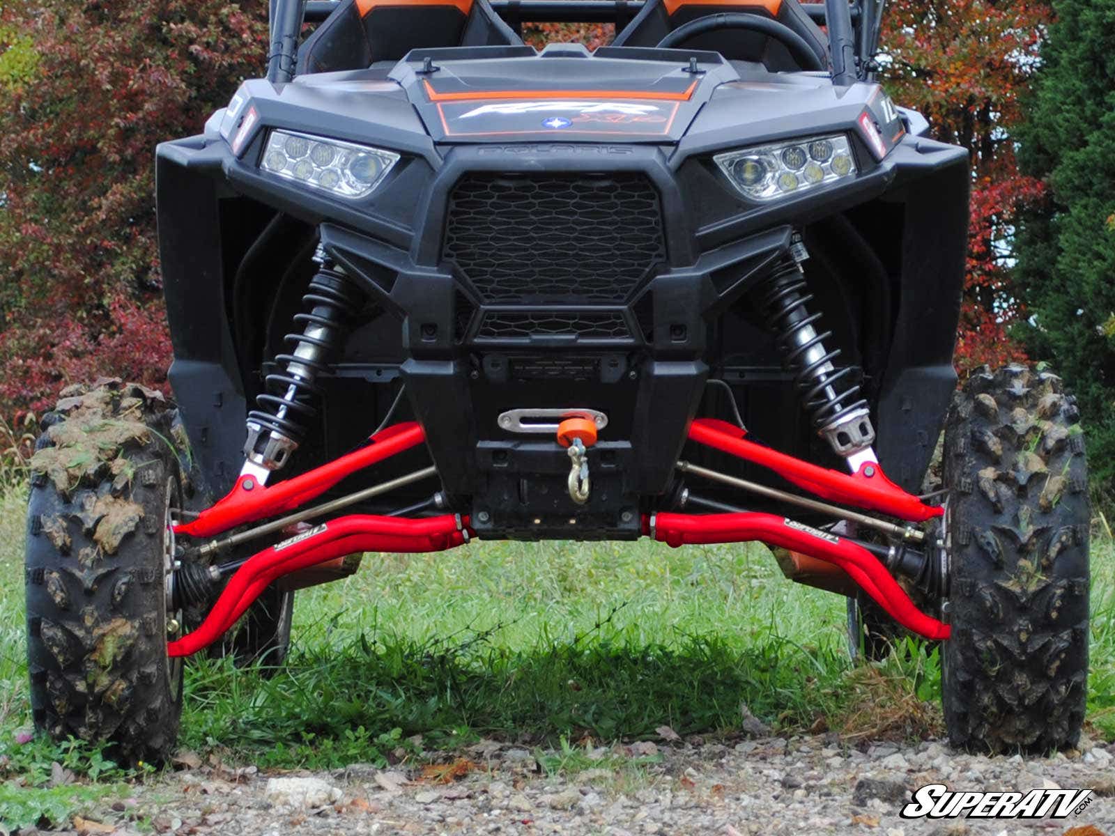Polaris RZR 1000 High Clearance A-Arms - Upper & Lower - Pre-Installed Bushings and Ball Joints