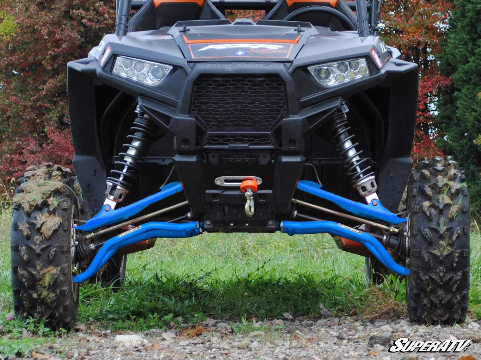 Polaris RZR 1000 High Clearance A-Arms - Upper & Lower - Pre-Installed Bushings and Ball Joints