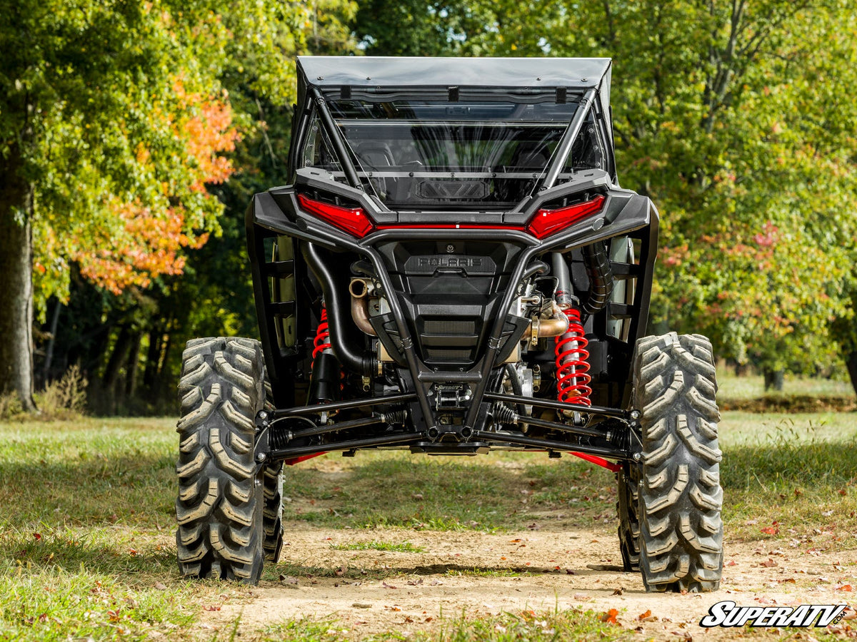 Polaris RZR 1000 4in. Portal Gear Lift - Dual Idler - 30% Gear Reduction - Billet Housing - Without Frame Stiffener