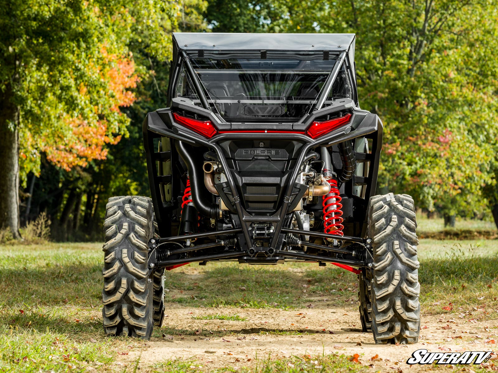 Polaris RZR 1000 4in. Portal Gear Lift - Dual Idler - 30% Gear Reduction - Billet Housing - With Frame Stiffener