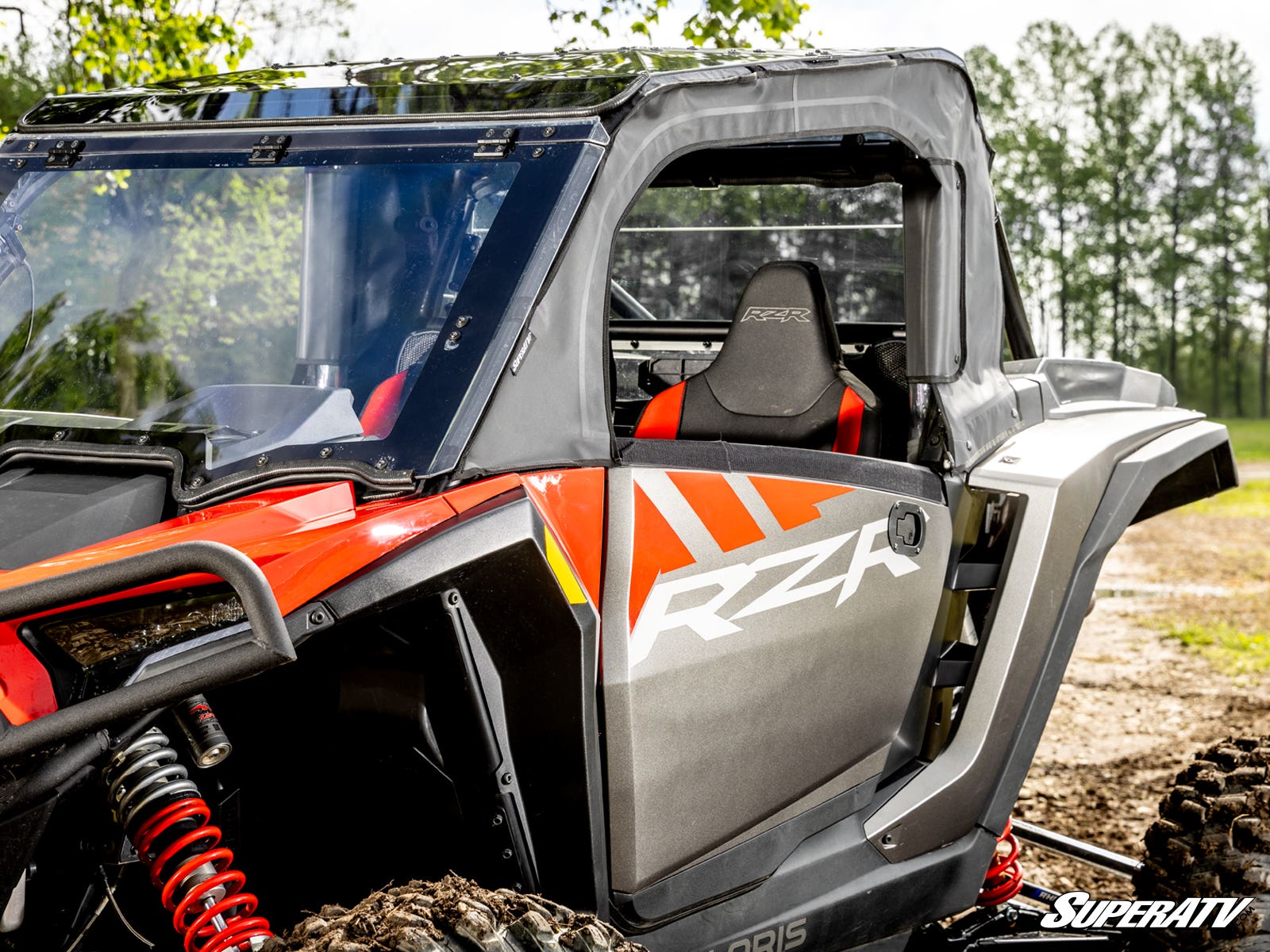 Polaris RZR XP Primal Soft Cab Enclosure Upper Doors - 75 RWS