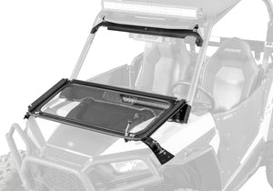 Polaris RZR 1000 Flip Down Glass Windshield - 2014-2018
