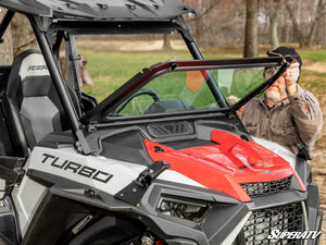 Polaris RZR XP 1000 Flip Down Glass Windshield - 2019-2023