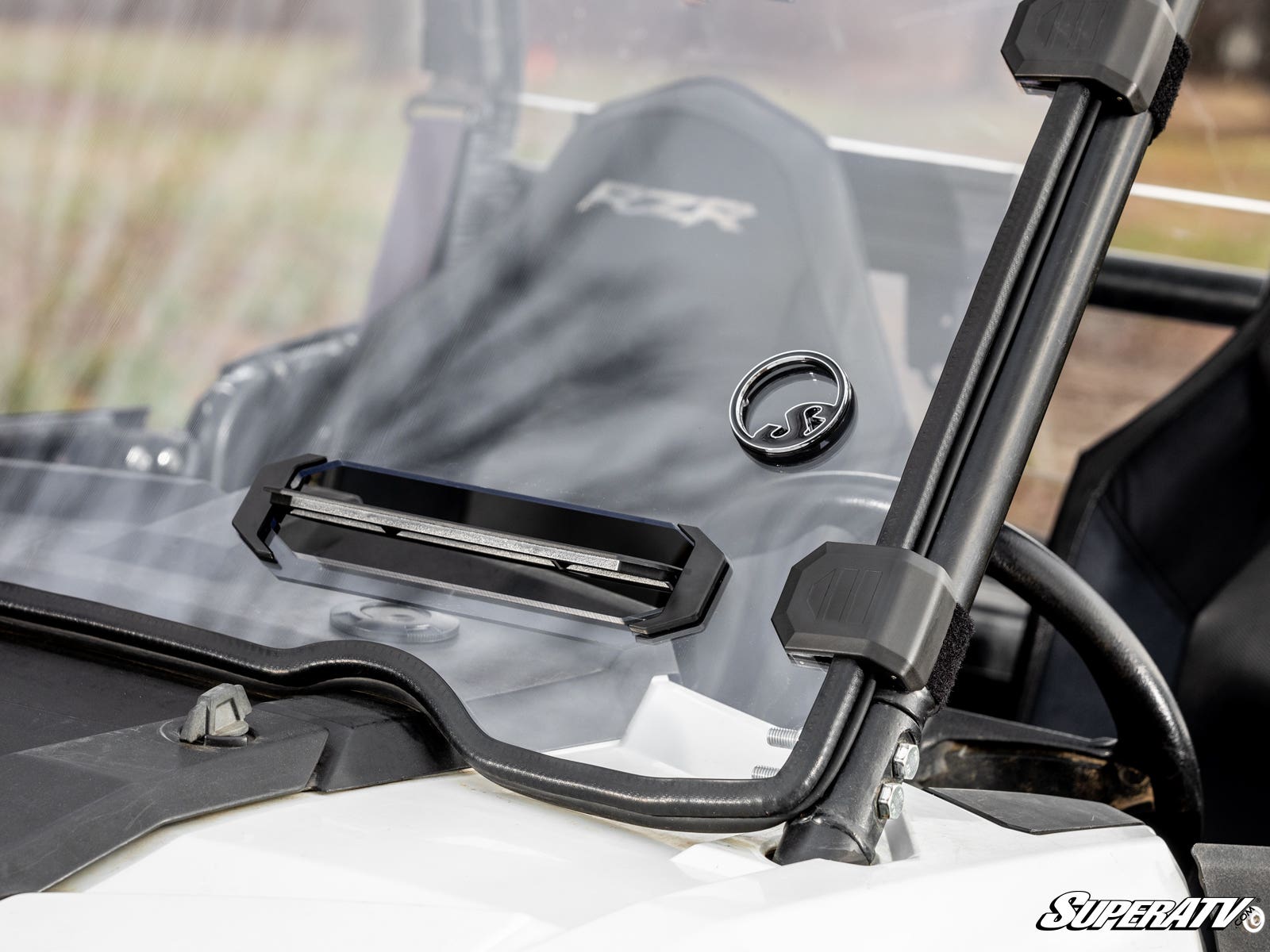 Polaris RZR S 1000 Vented Full Windshield—Scratch-Resistant