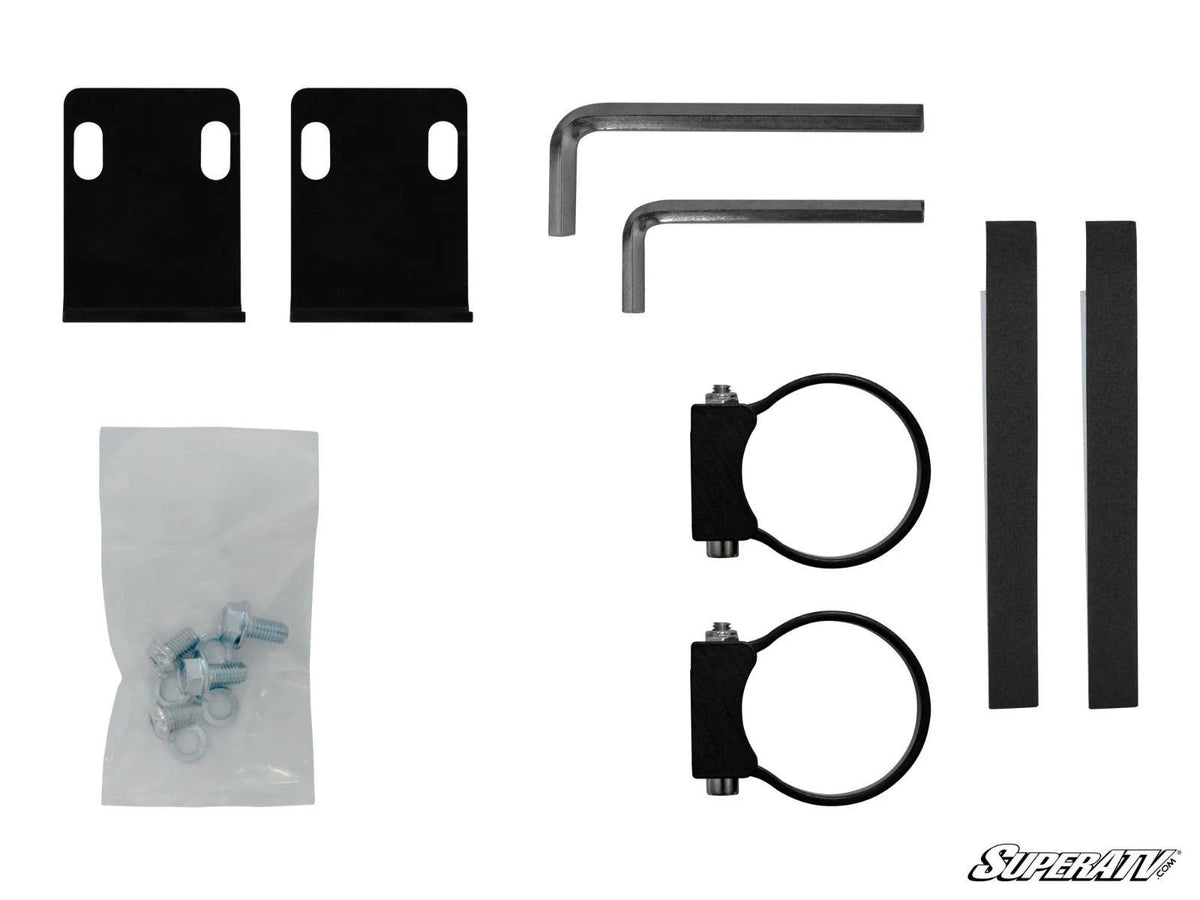 Polaris RZR 30in. Straight / Curved Light Bar Cage Mounting Bracket