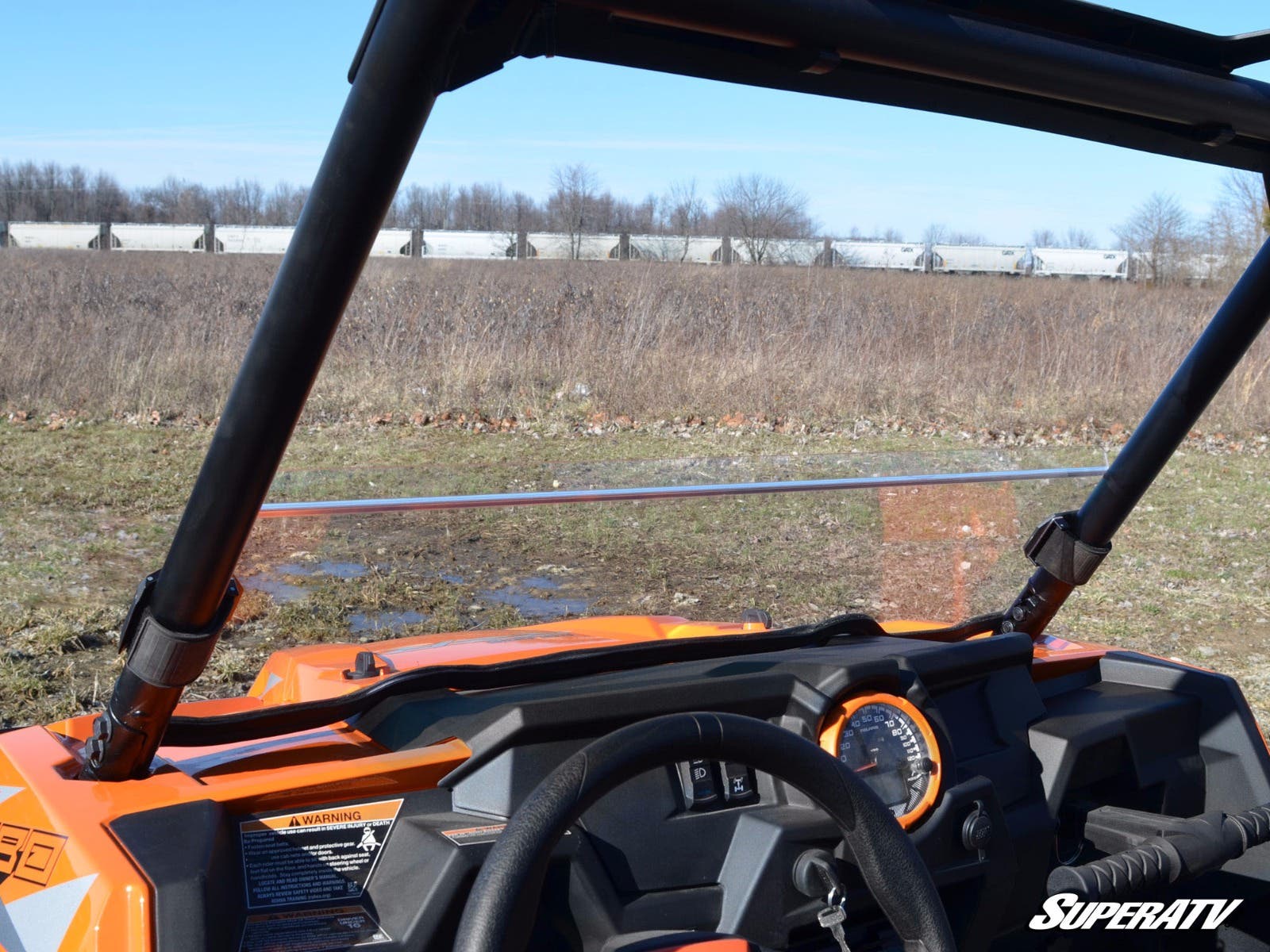 Polaris RZR 900 Half Windshield