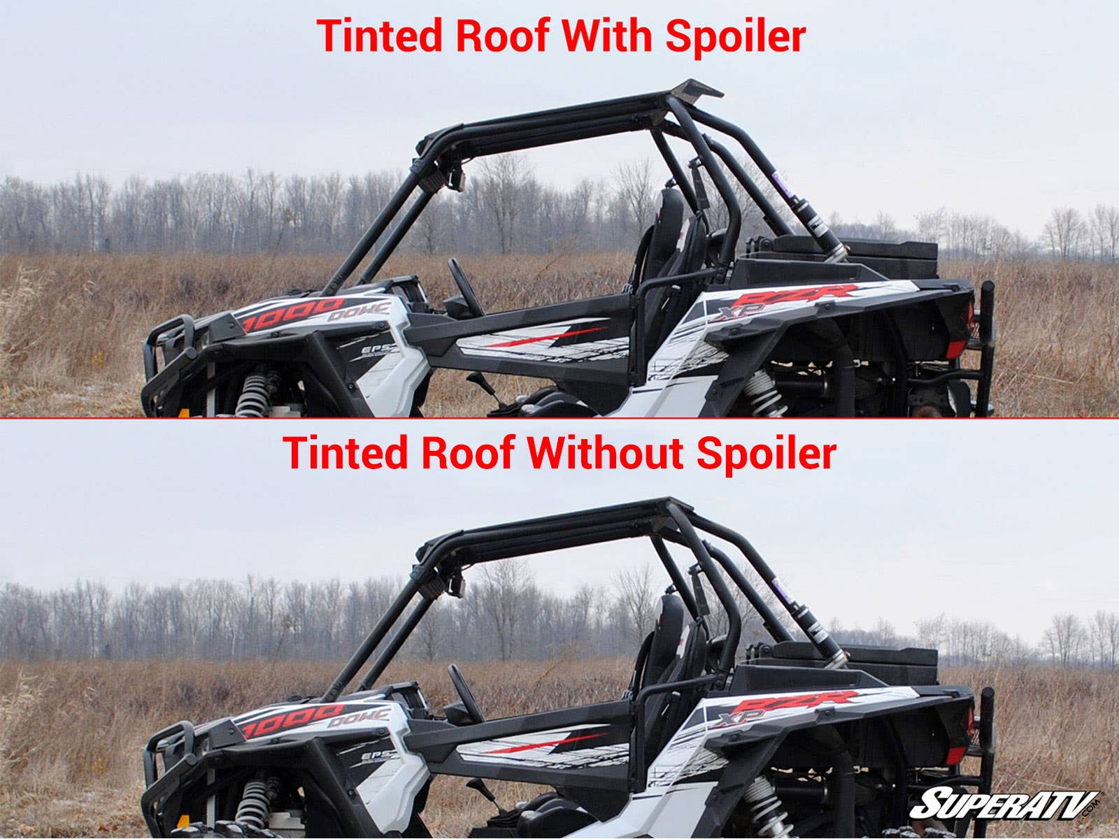 Polaris RZR XP Turbo Tinted Roof