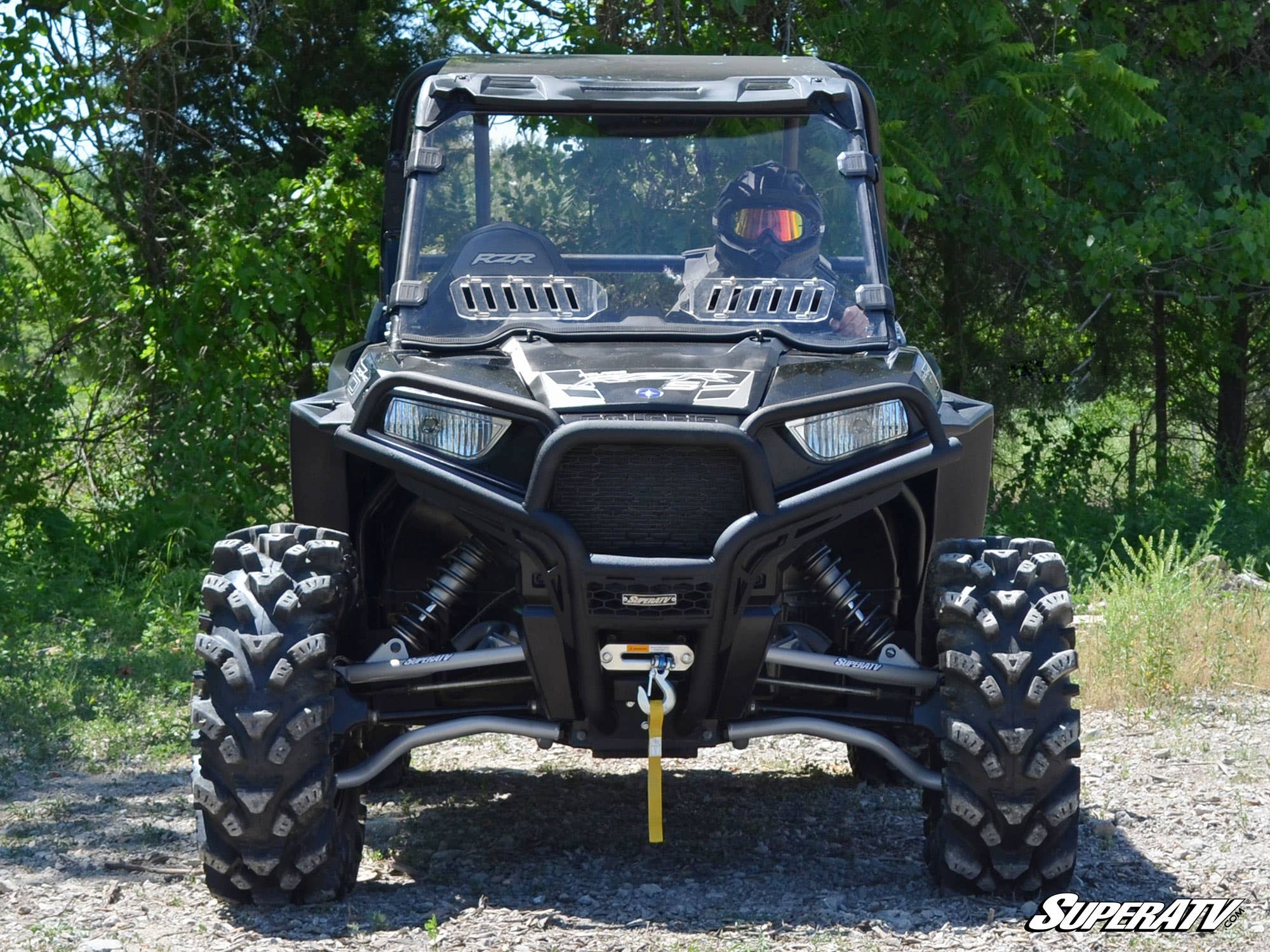 Polaris RZR 900 Scratch Resistant Vented Full Windshield