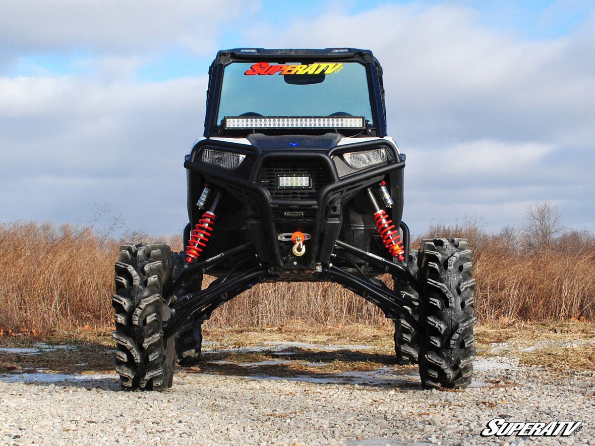 Polaris RZR 900 S/ General 7-10in. Lift Kit - Remote Resevoir Shocks - X300 Axles - Red