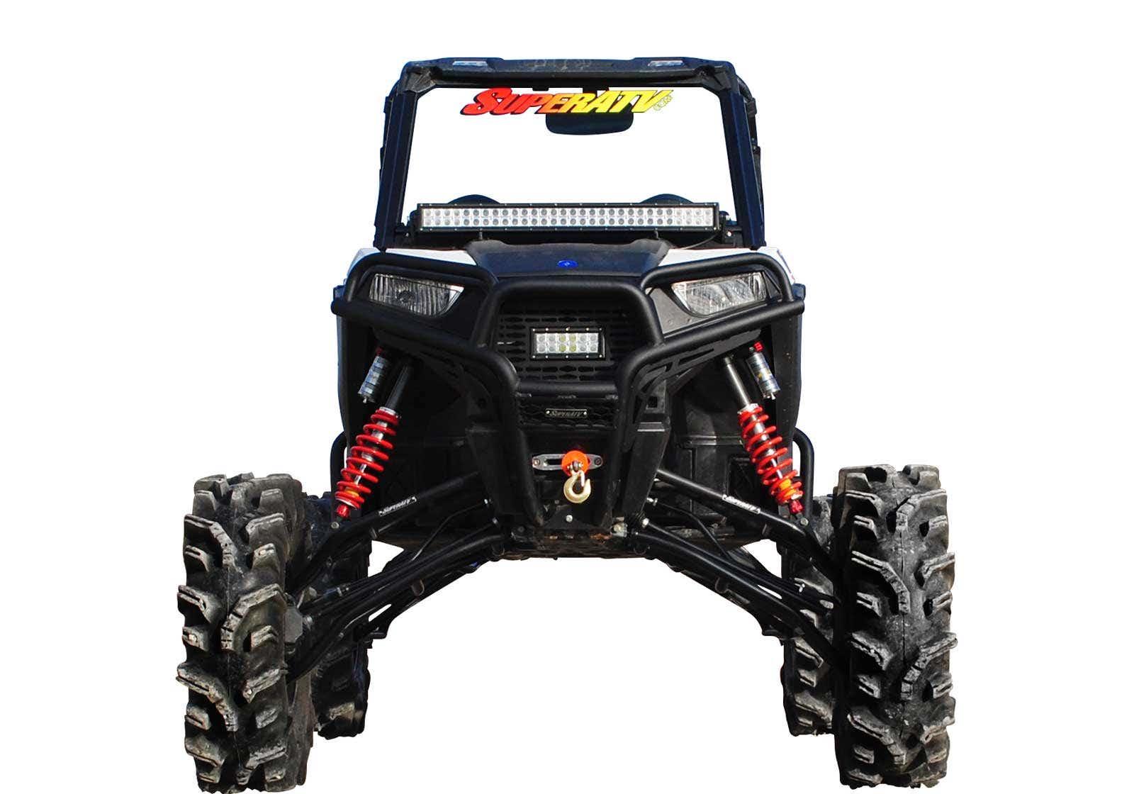 Polaris RZR 900 S/ General 7-10in. Lift Kit - No Shocks - Rhino 2.0 Axles - Black