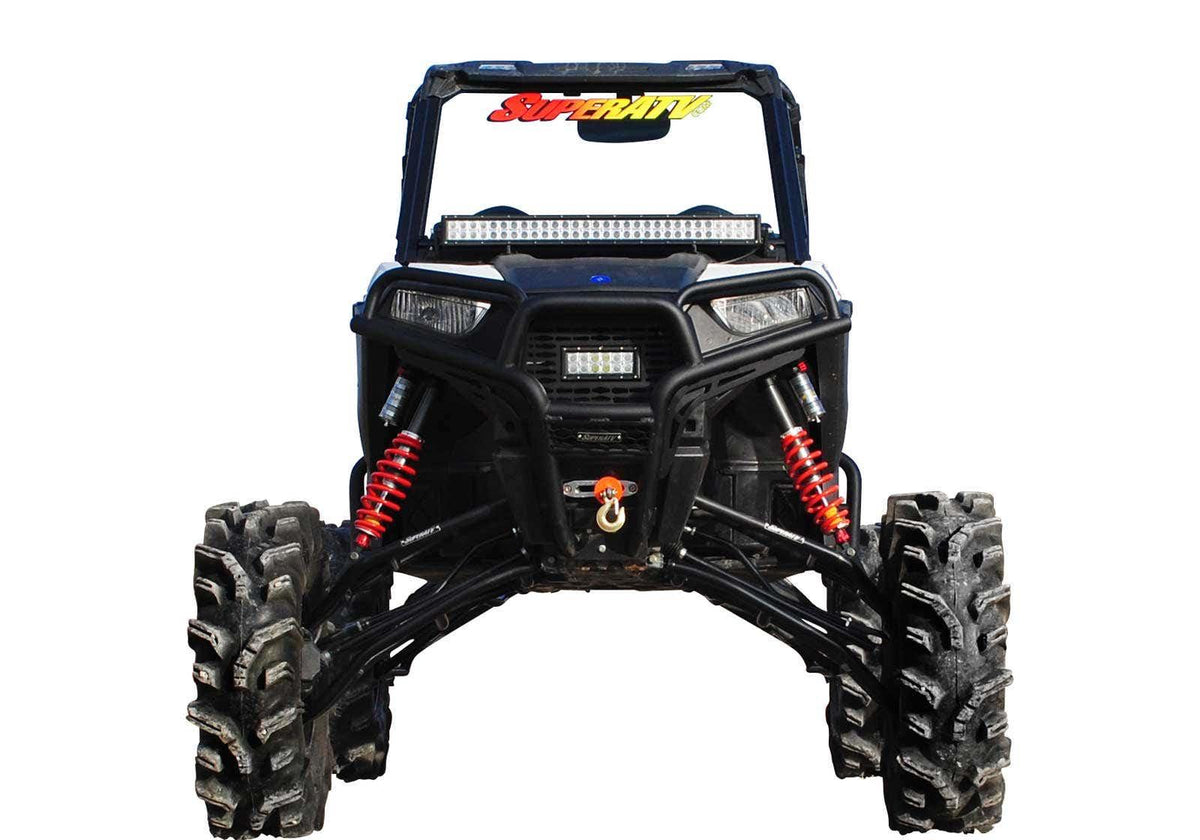 Polaris RZR 900 S/ General 7-10in. Lift Kit - Piggyback Shocks - Rhino 2.0 Axles - Black