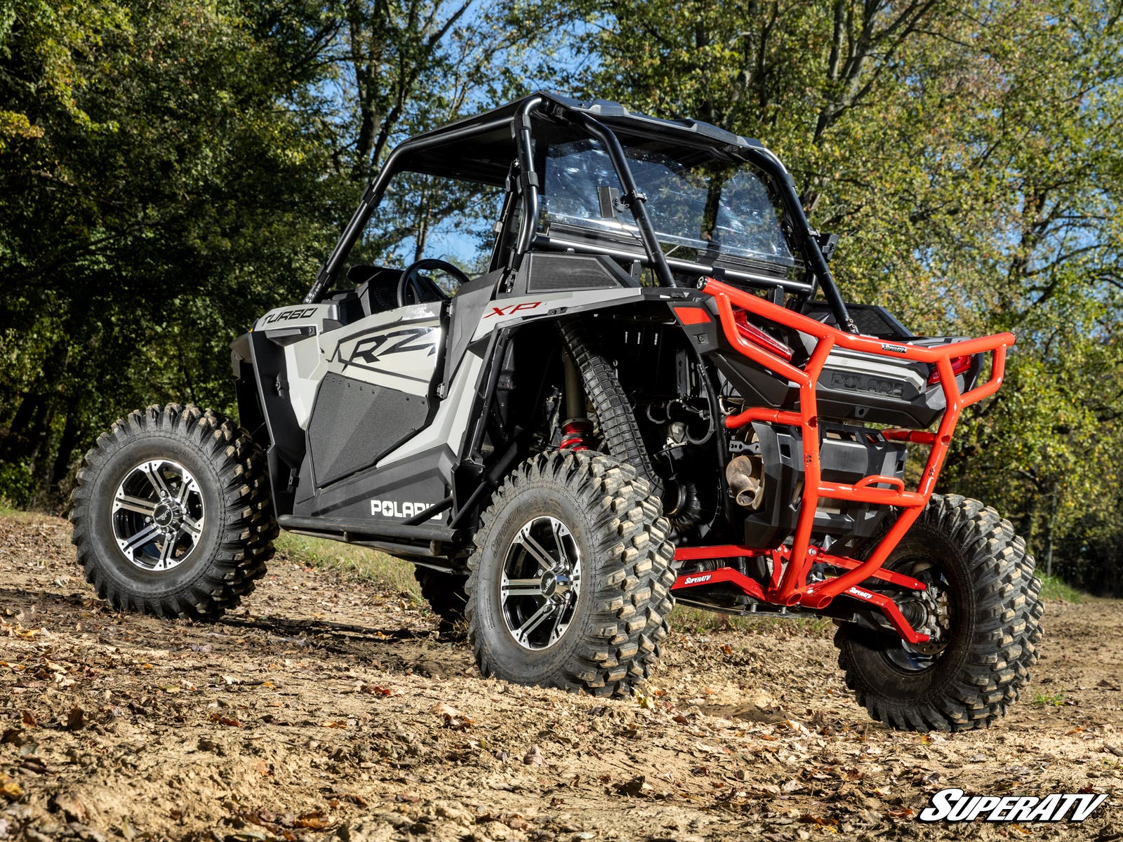 Polaris RZR RS1 High Clearance Boxed Radius Arms - Red