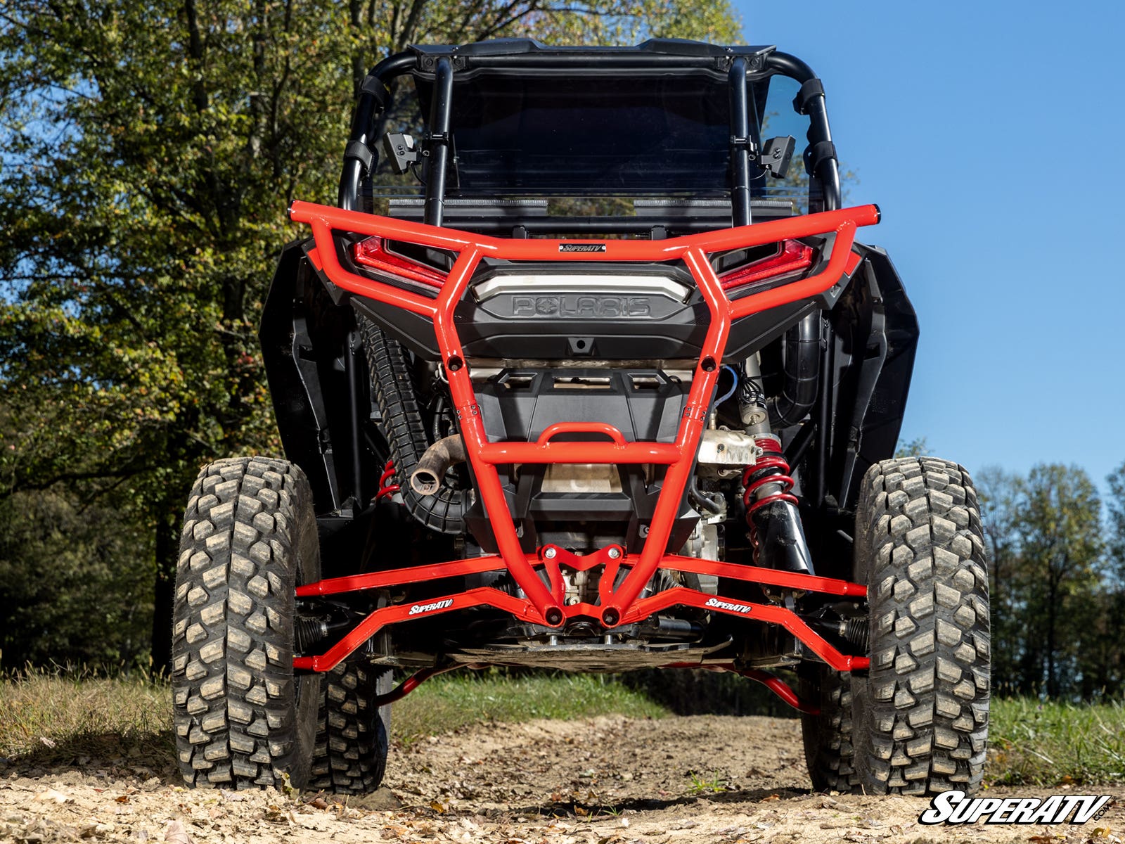 Polaris RZR 1000 High Clearance Boxed Radius Arms - Red