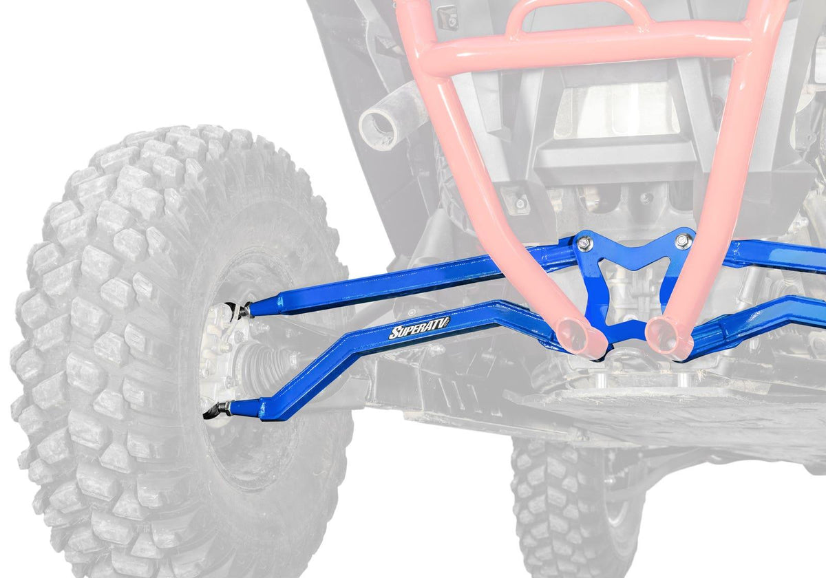 Polaris RZR 1000 High Clearance Boxed Radius Arms - Voodoo Blue