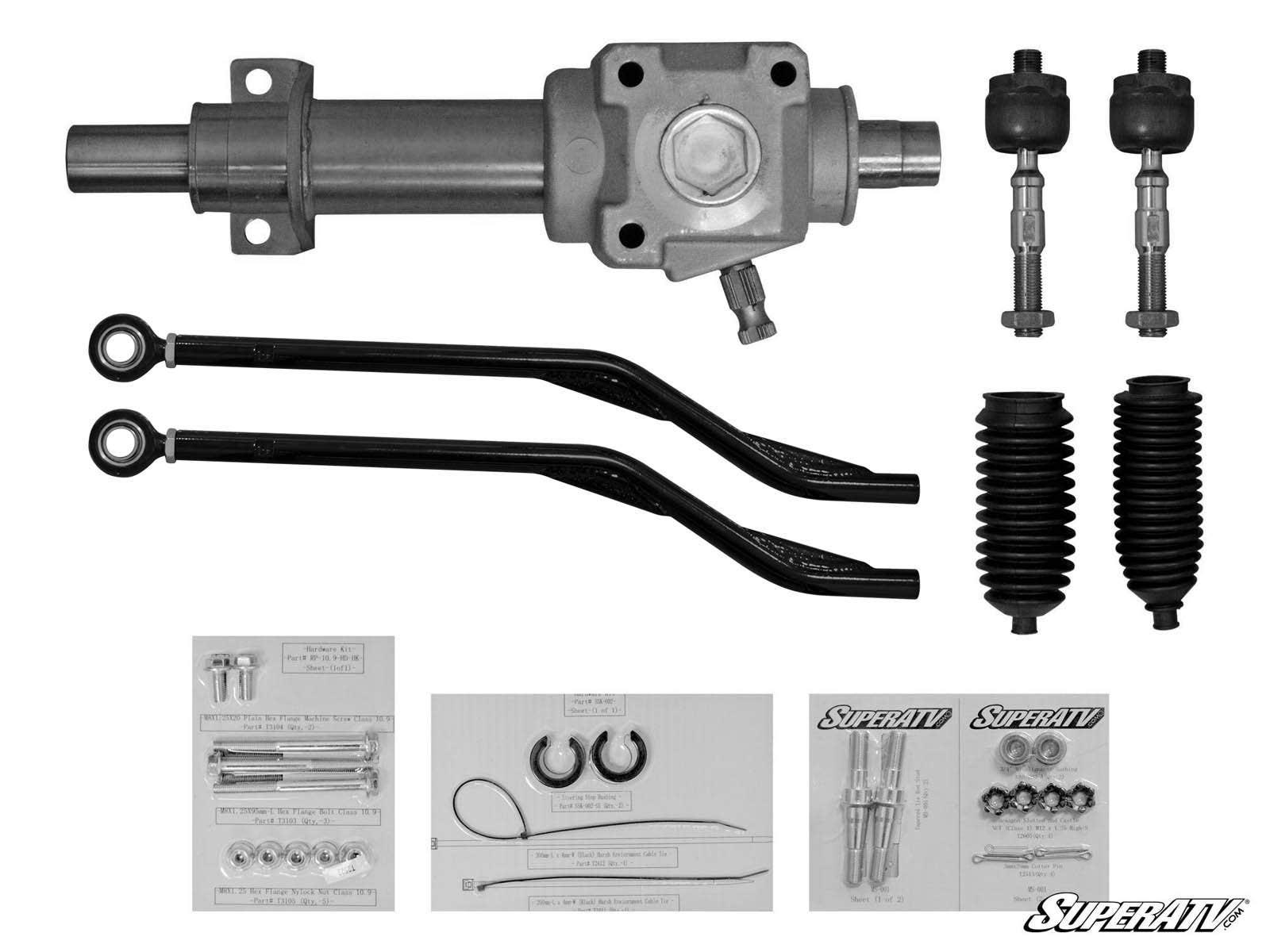 Polaris RZR 4 900 RackBoss Heavy Duty Rack and Pinion