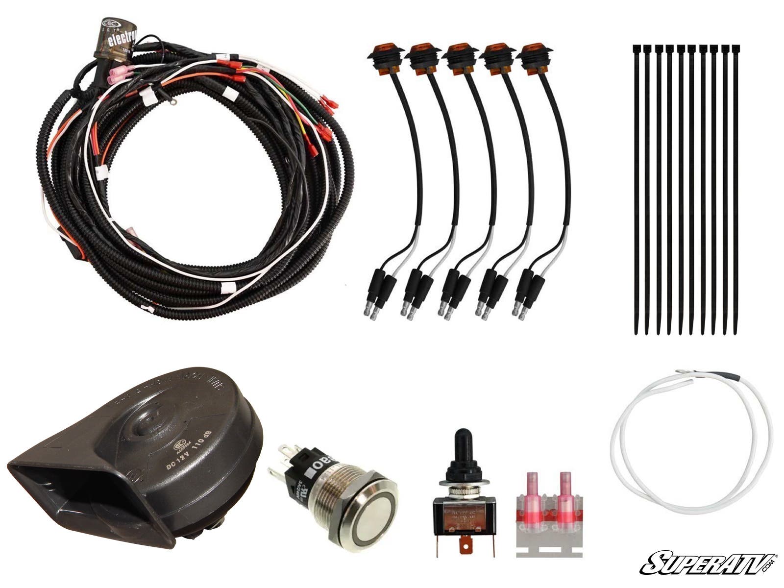 Polaris RZR XP 1000 Toggle Switch w/ Dash Horn - Toggle Switch w/ Dash Horn - 2 seater with RC - 2018