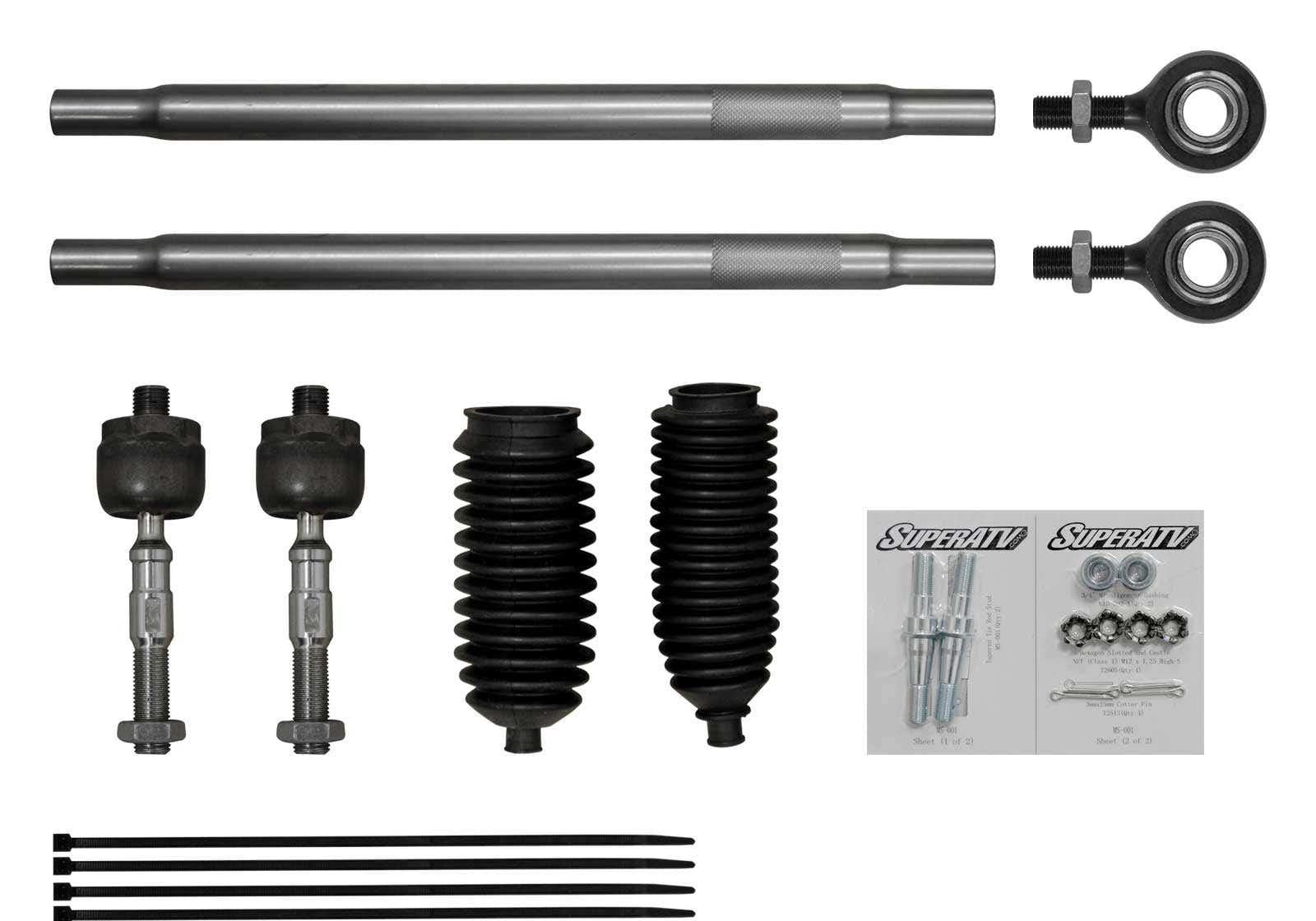 Polaris RZR Turbo Heavy Duty Tie Rods