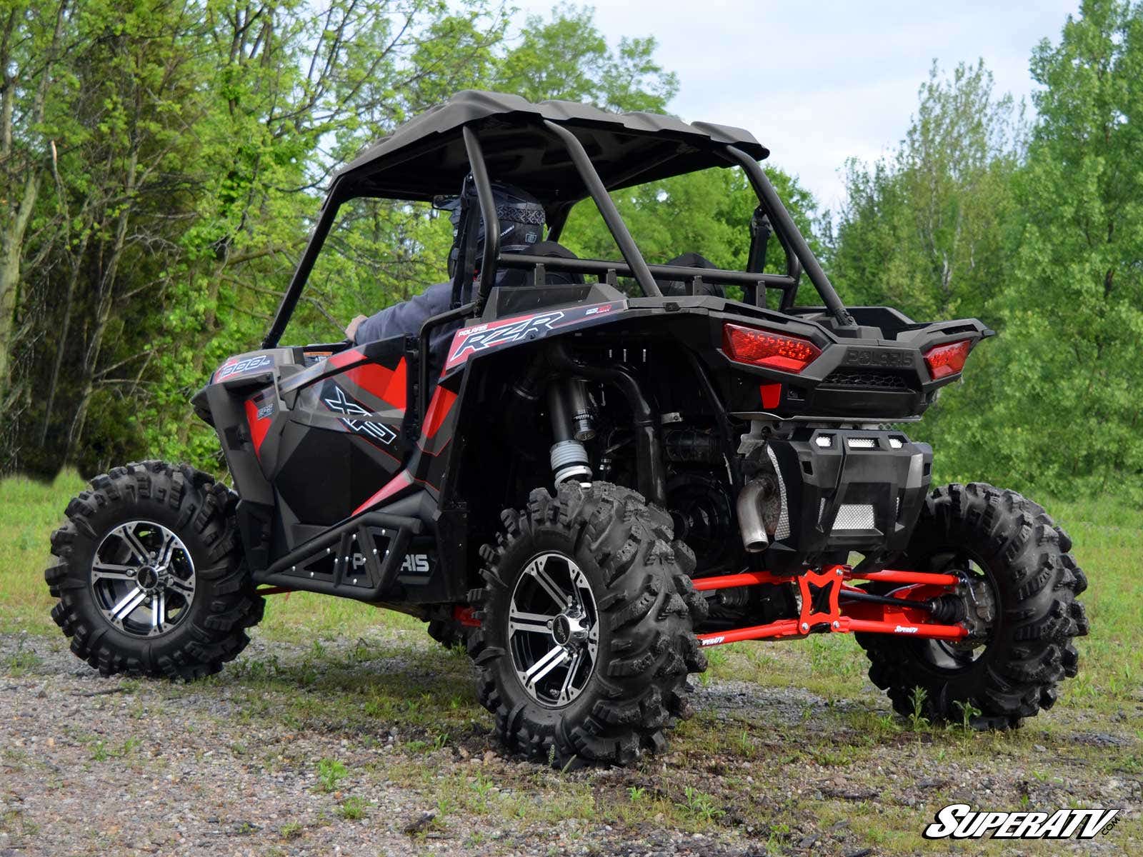 Polaris RZR 1000 Radius Arms - Red