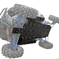Polaris RZR XP Turbo Full Skid Plate