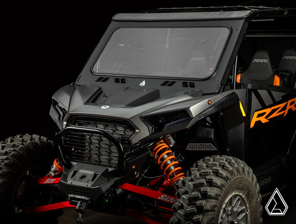 Polaris RZR XP Glass Windshield - Without Wiper