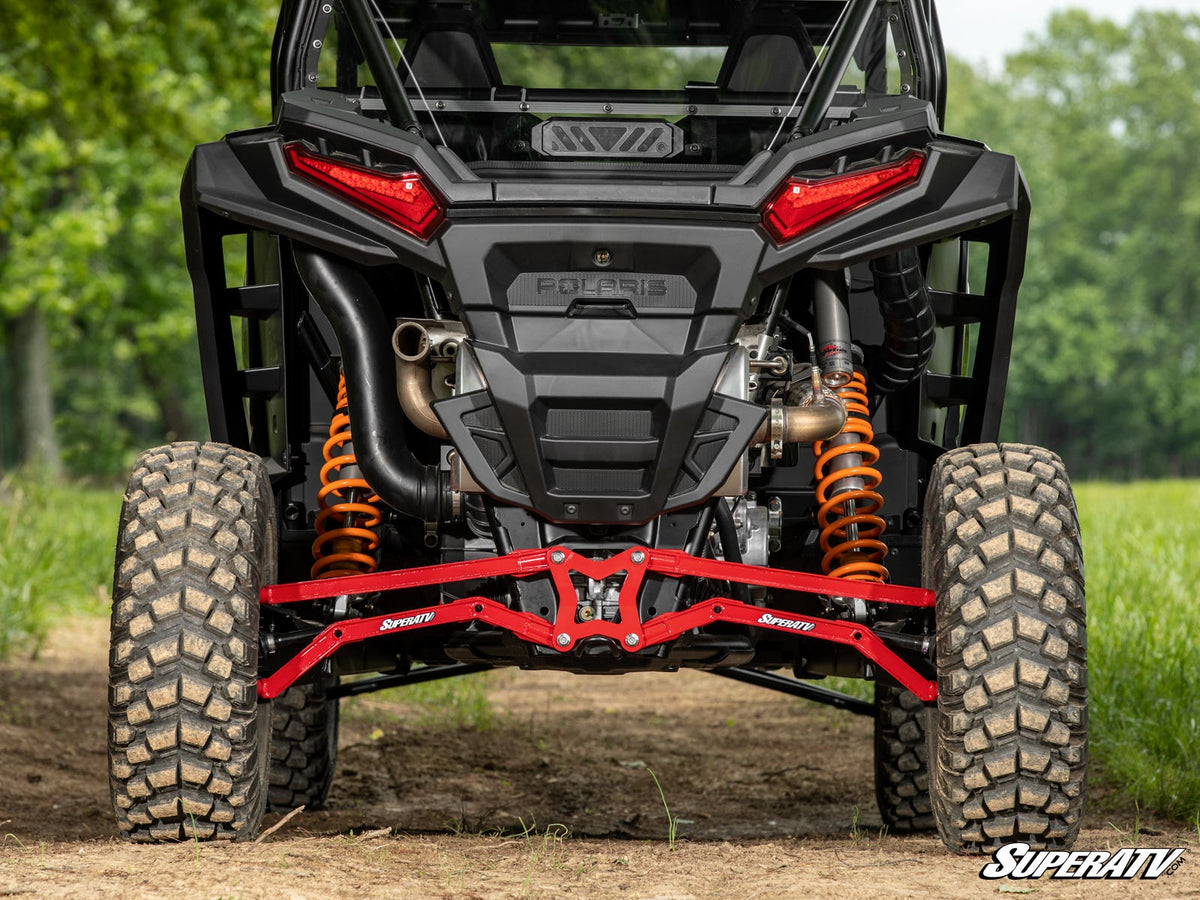 Polaris RZR XP High Clearance Boxed Radius Arms - Red
