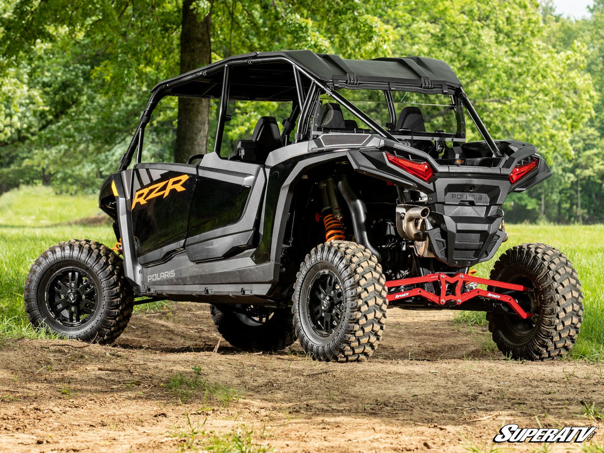 Polaris RZR XP High Clearance Boxed Radius Arms - Red