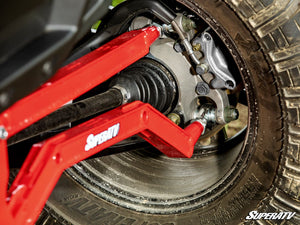 Polaris RZR XP High Clearance Boxed Radius Arms - Red