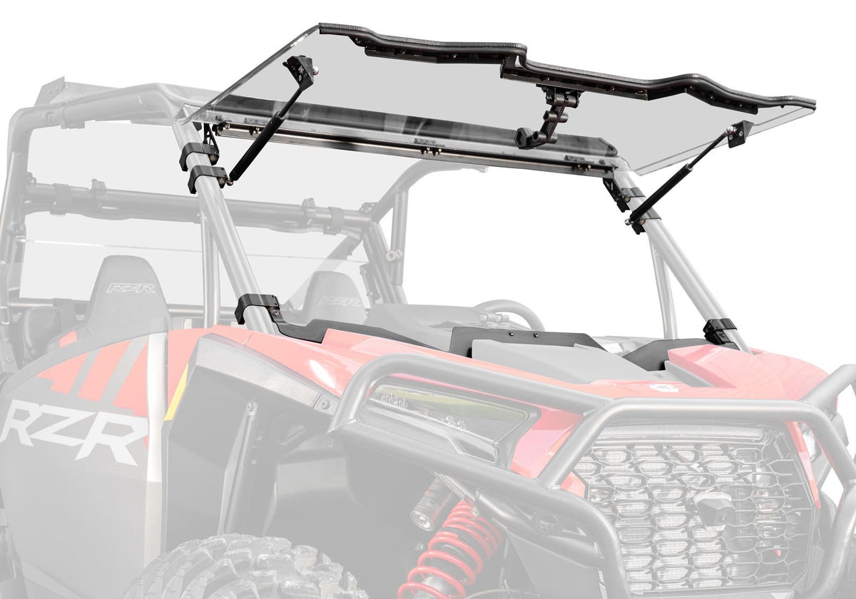 Polaris RZR XP S Scratch-Resistant Flip Windshield