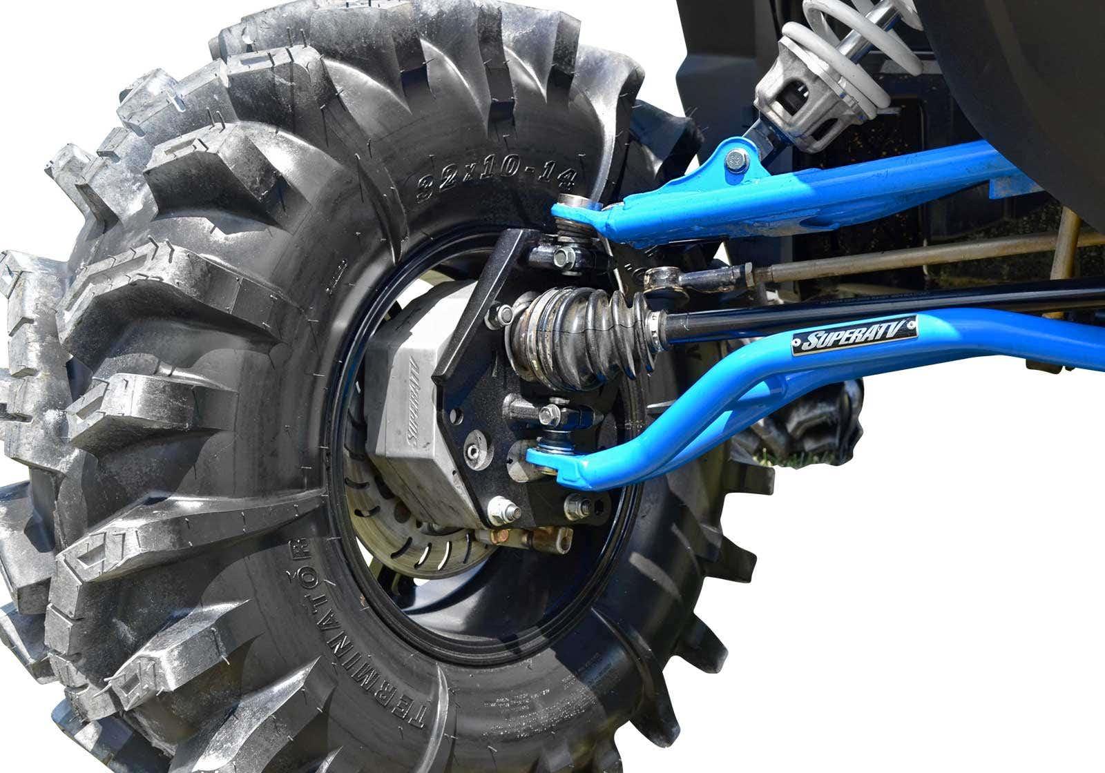 Polaris RZR XP Turbo 4in. Portal Gear Lift with 15% Gear Reduction - Cast Housing - Single Idler - 15% Gear Reduction - Cast Housing