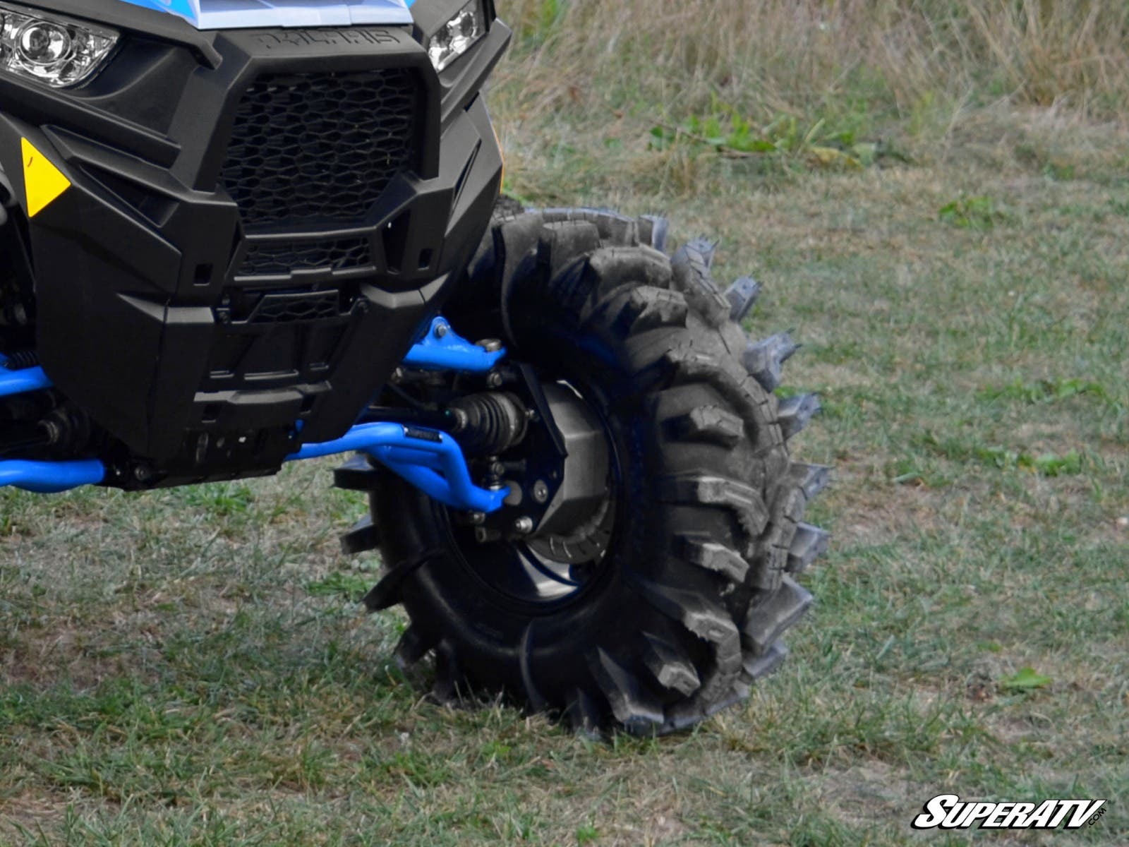 Polaris RZR XP Turbo 4in. Portal Gear Lift with 15% Gear Reduction - Cast Housing - Single Idler - 15% Gear Reduction - Billet Housing