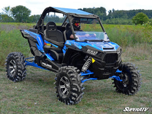 Polaris RZR XP Turbo 4in. Portal Gear Lift with 15% Gear Reduction - Cast Housing - Single Idler - 15% Gear Reduction - Billet Housing